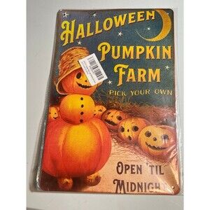 Fall decor metal‎ sign